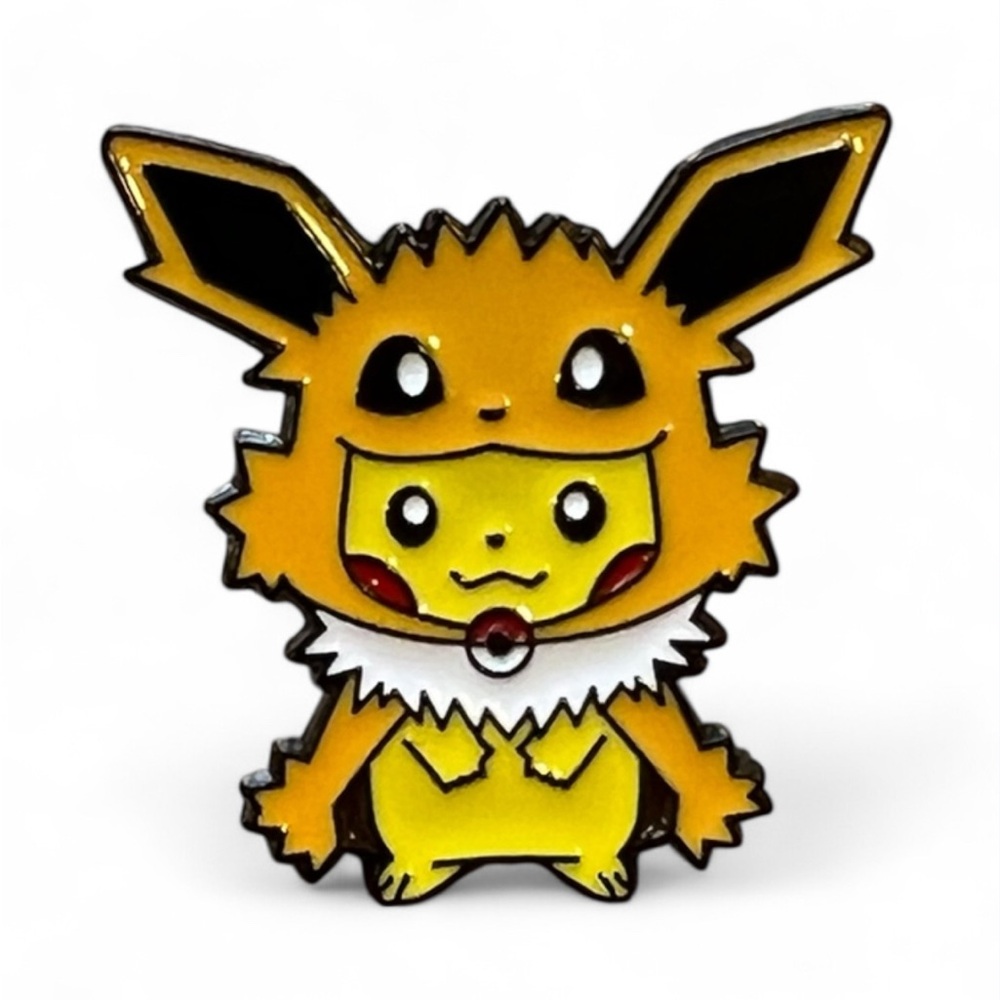 Jolteon Poncho Pikachu Enamel Pin